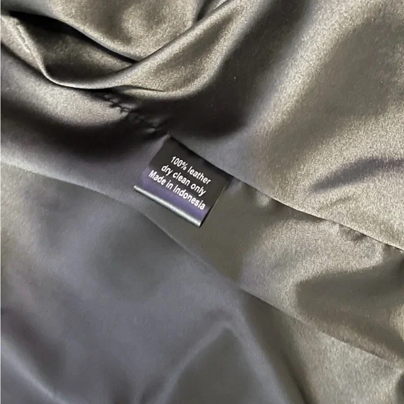 Skingraft Black Moto Leather Vest - Picture 3 of 3